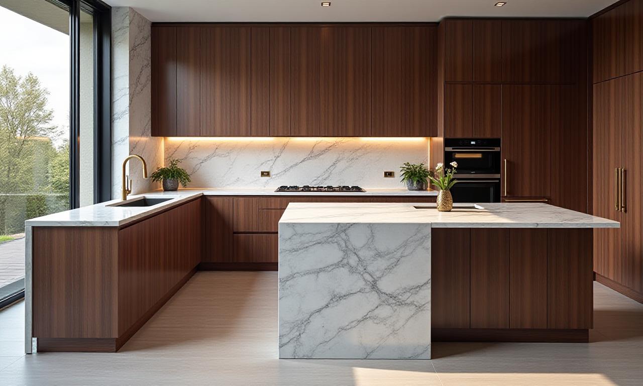 Architectural kitchen detail